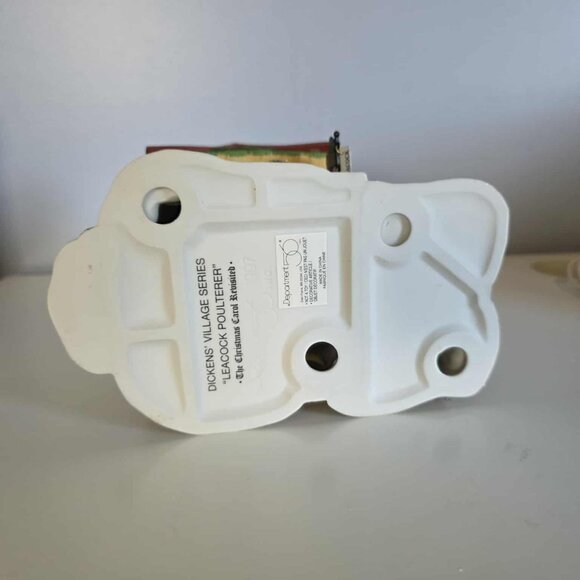 EUC Dept 56 Dickens Village Series "Leacock Poulterer" Vintage 1997 - Picture 3 of 11